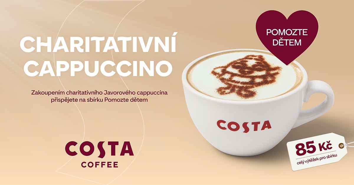 Charitativní cappuccino