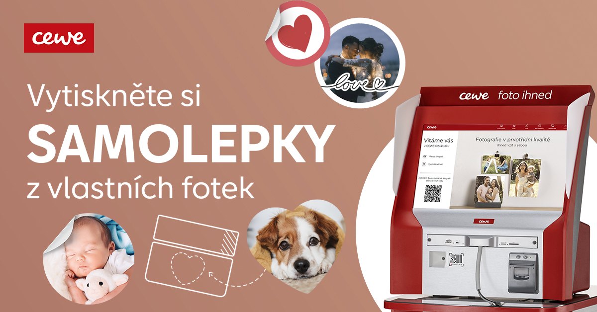 Samolepky z vlastních fotek