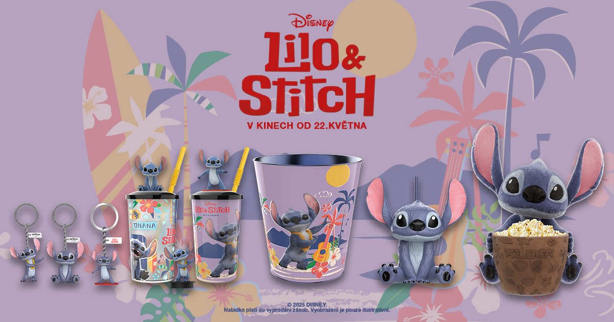 Lilo & Stitch - nový filmový merch