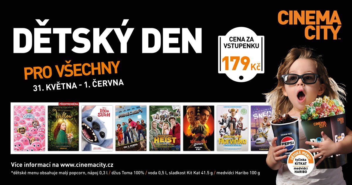 Dětský den v Cinema City