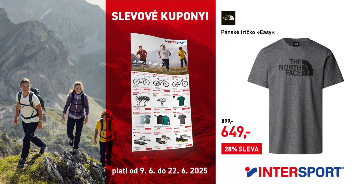 Slevové kupony INTERSPORT