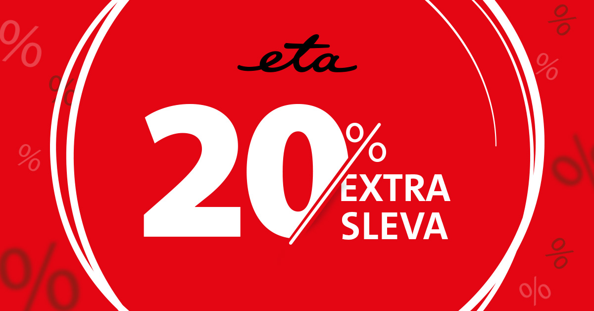 20% EXTRA sleva
