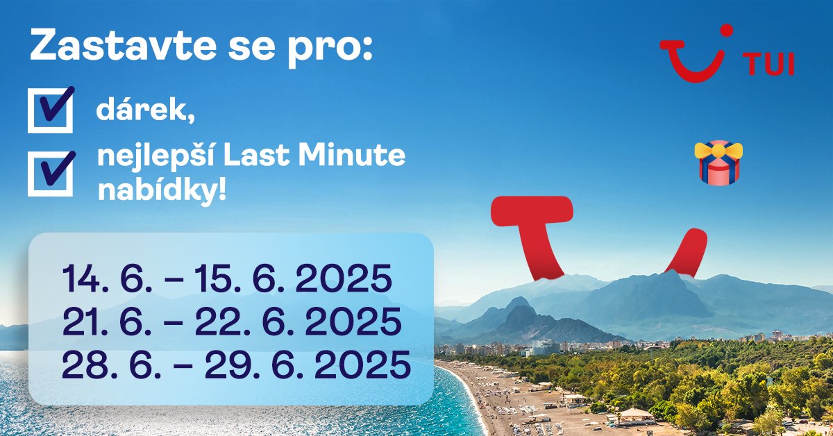 TUI promo víkendy