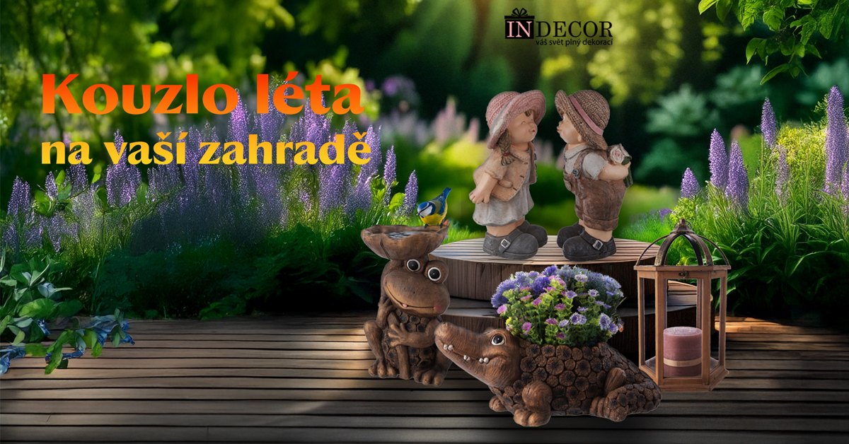 Kouzlo léta na vaší zahradě