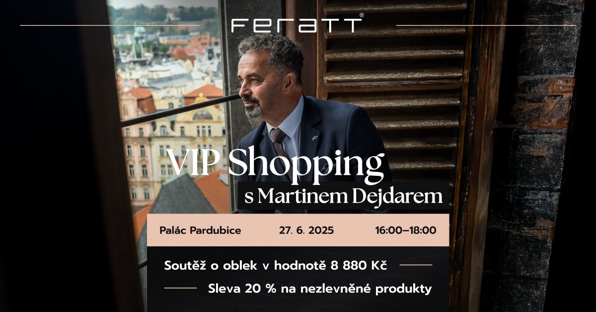 VIP Shopping s Martinem Dejdarem