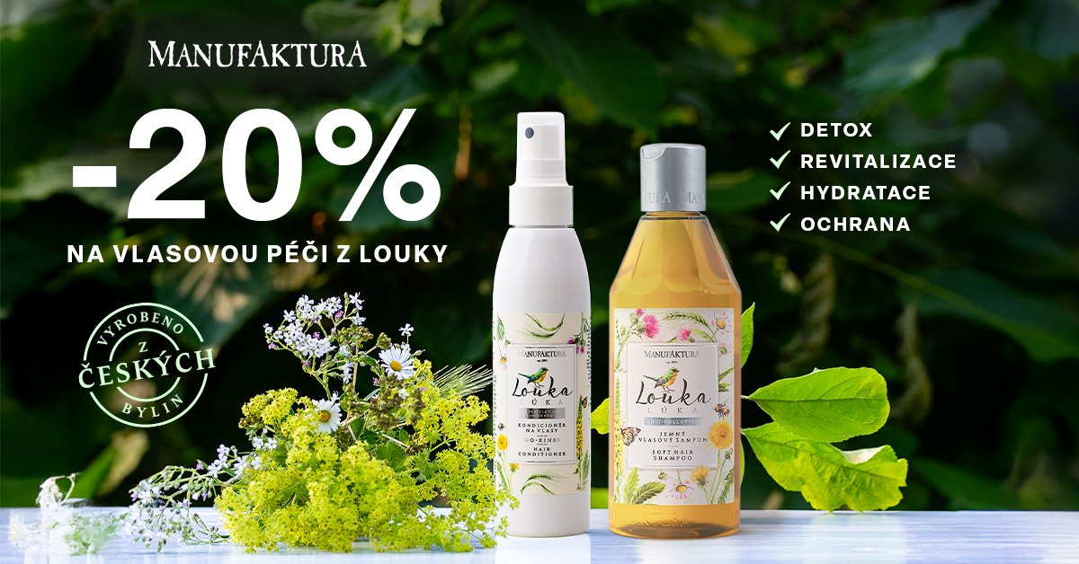 Vlasová péče Louka s 20% slevou