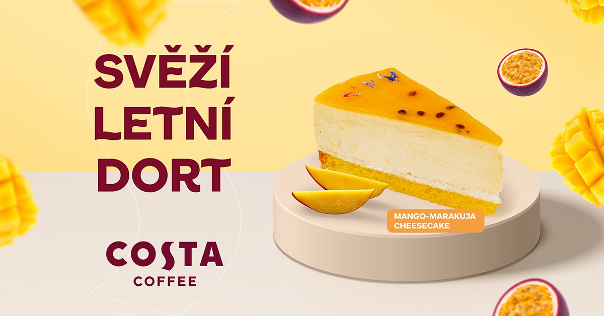 Svěží letní dort