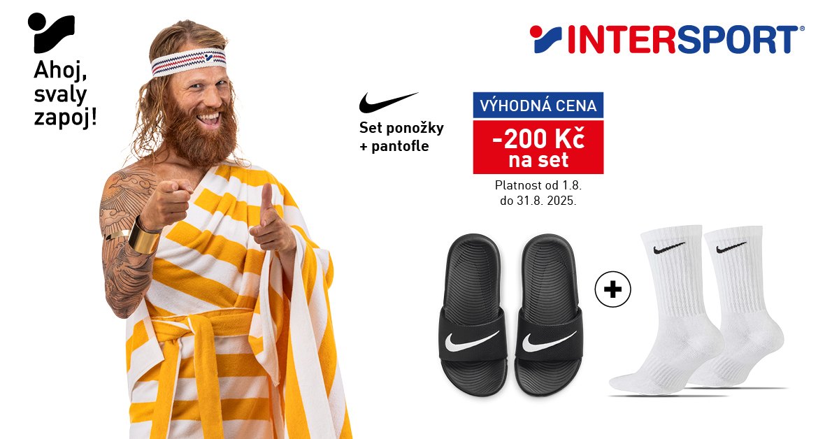 Sleva 200 Kč na pantofle s ponožkami