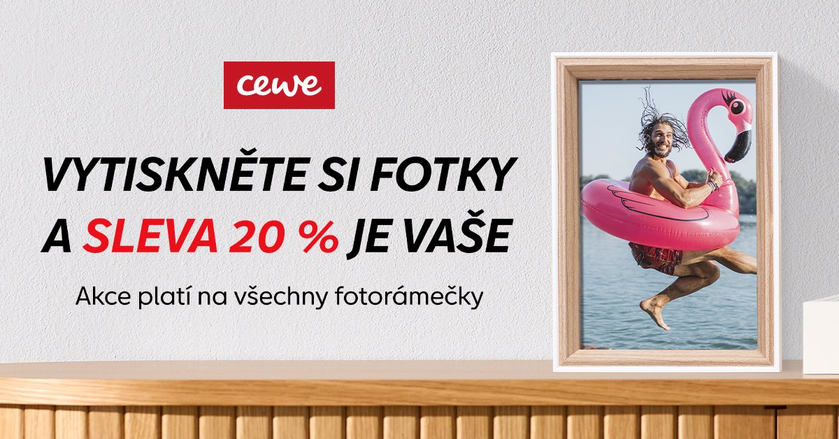 Fotorámečky – sleva 20 %