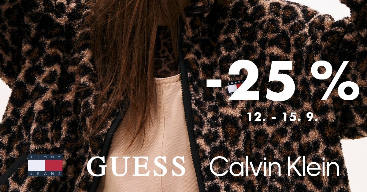 Sleva -25 % na vybrané kategorie