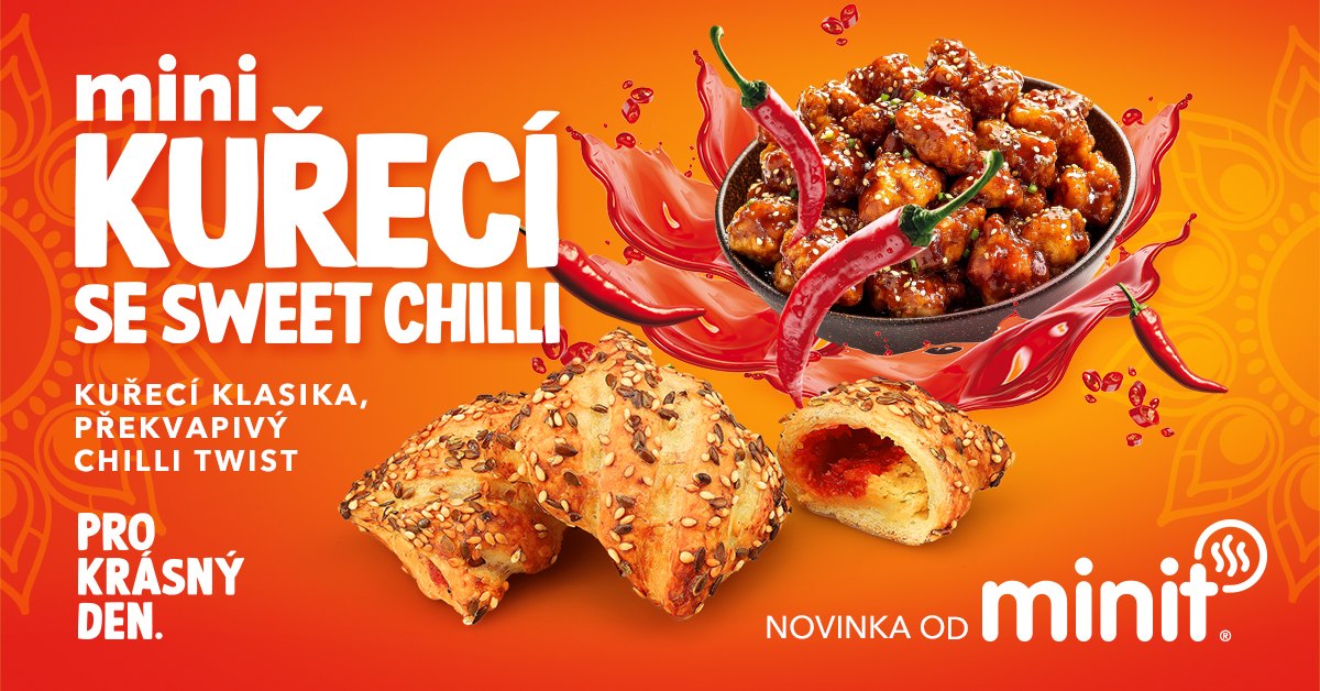 Mini kuřecí se sweet chilli