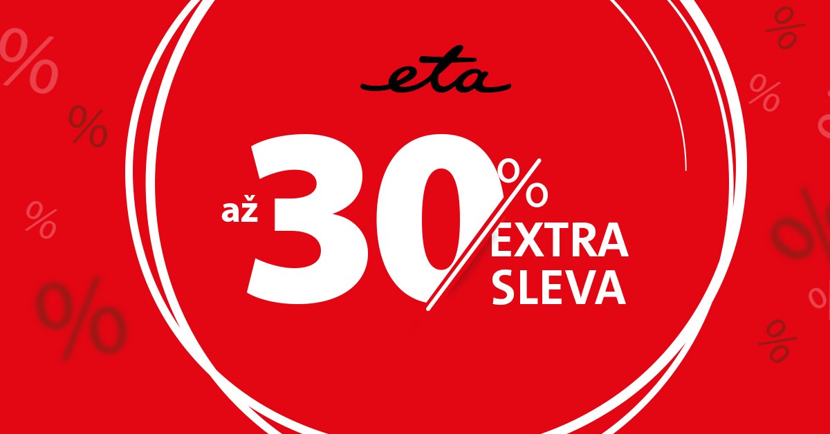 Extra sleva až 30 %