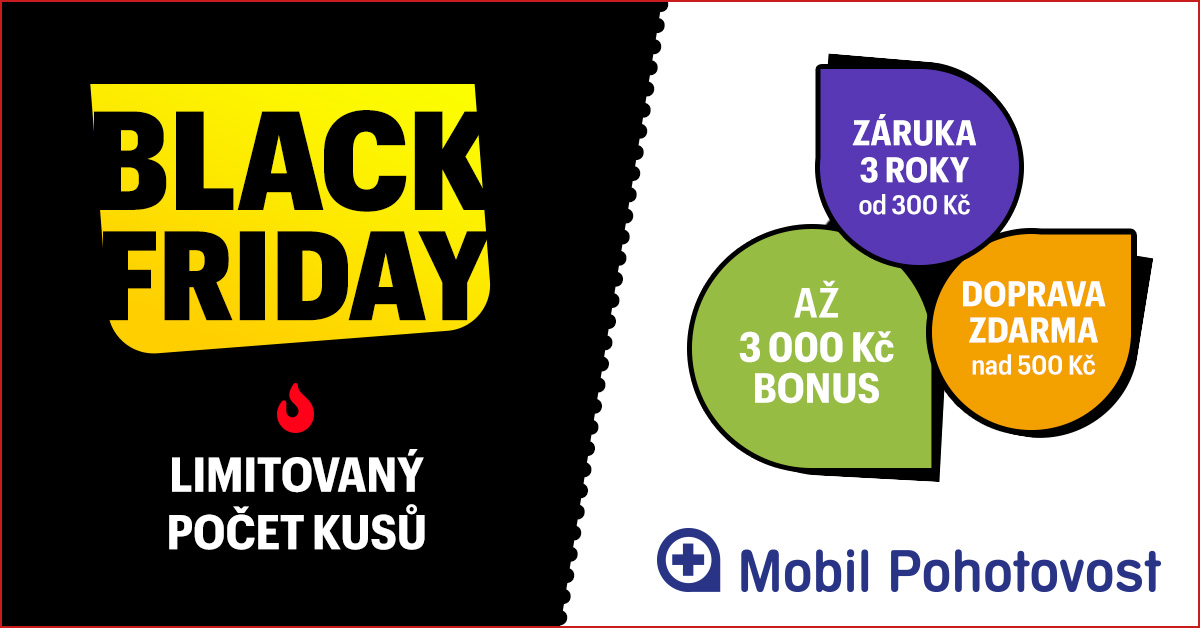 Black Friday v Mobil Pohotovost