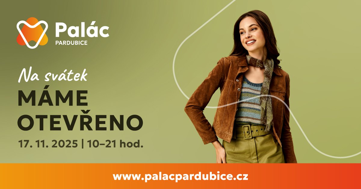 17. listopadu máme otevřeno