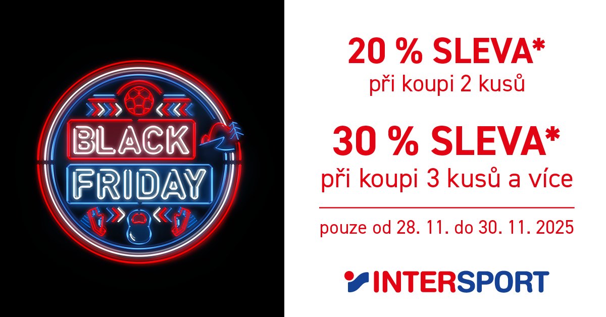 Black Friday v INTERSPORTu