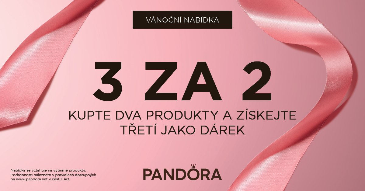 PANDORA XMAS – 3 za 2