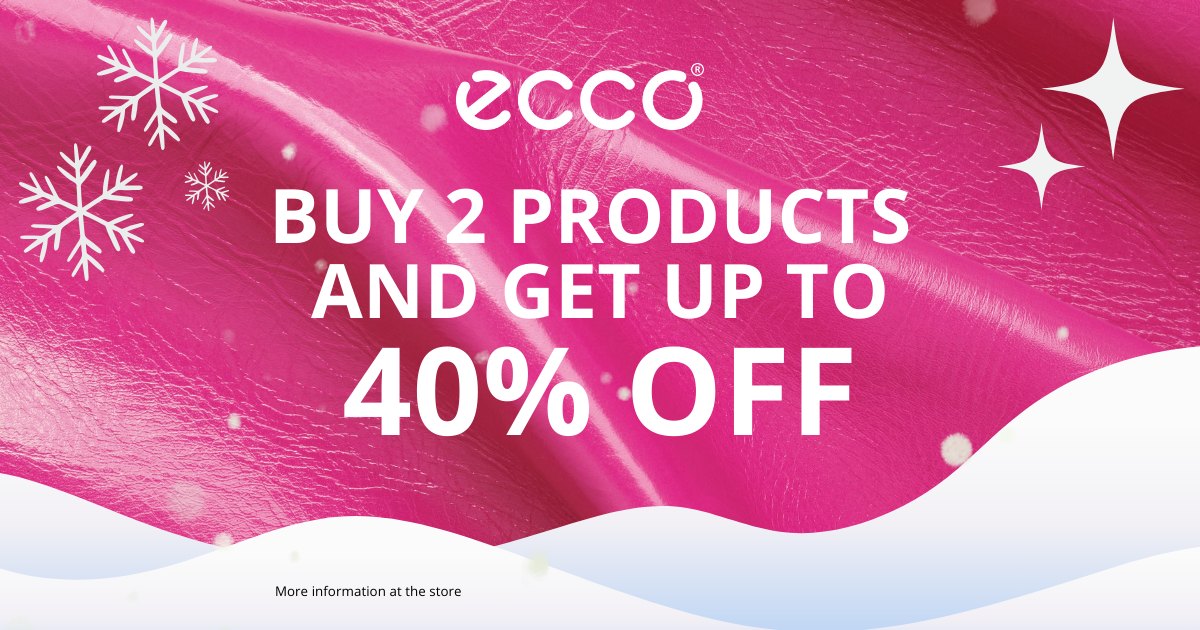 Kupte 2 produkty a získejte slevu až 40 %