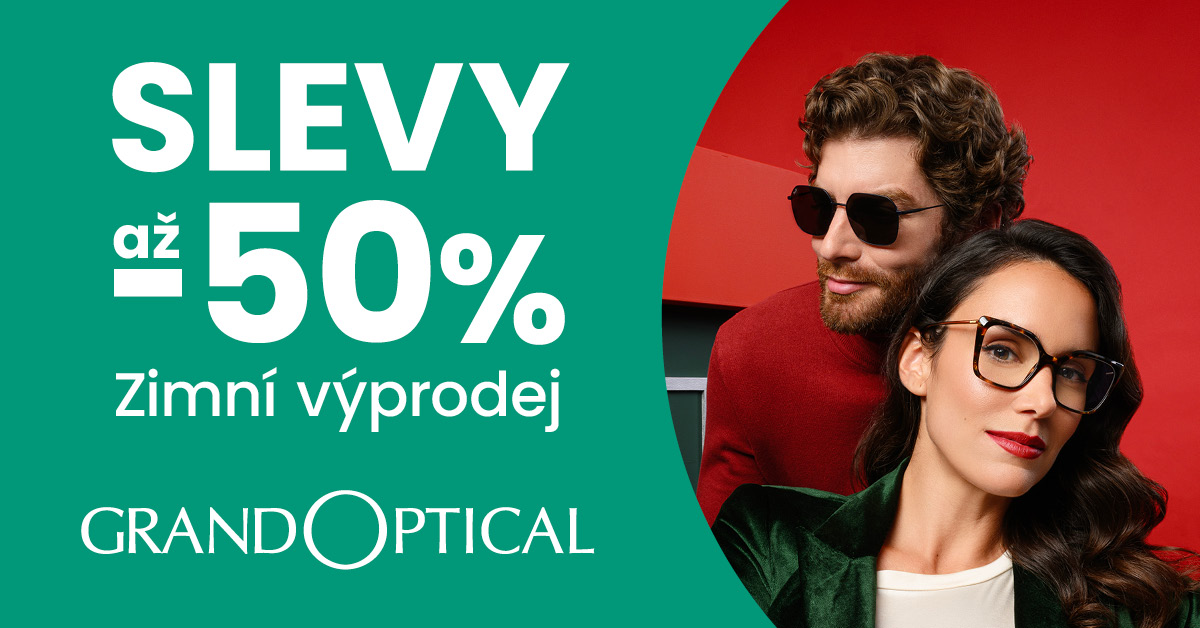 Zimní výprodej v GrandOptical