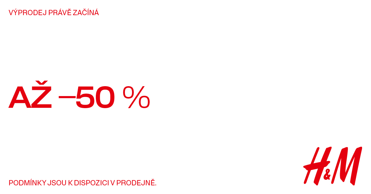 Zimní výprodej v H&M