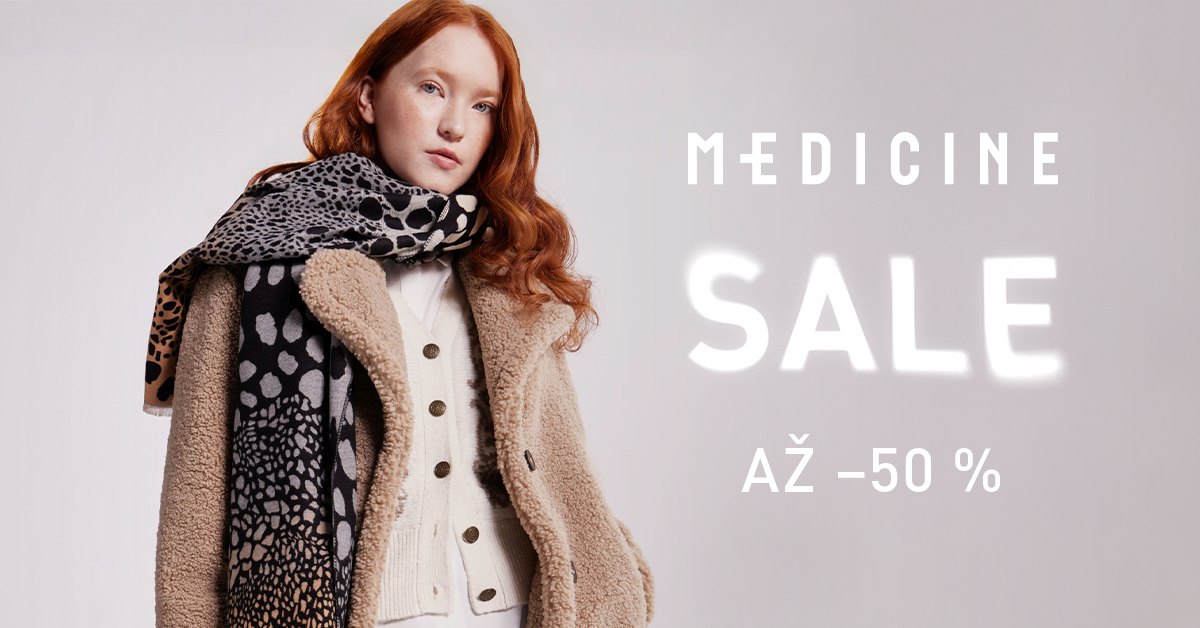MEDICINE Sale až -50 %