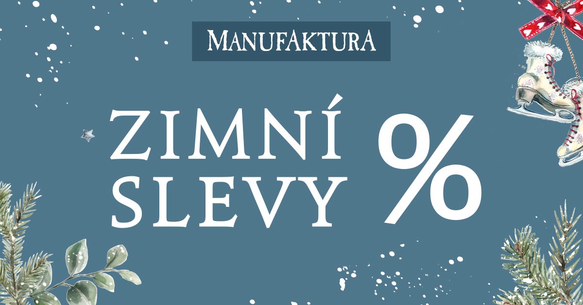 Zimní slevy v Manufaktuře