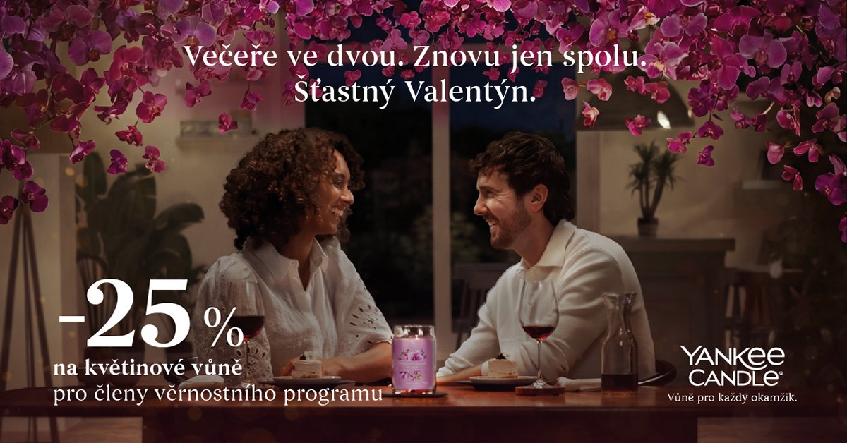 Valentýn v Yankee Candle