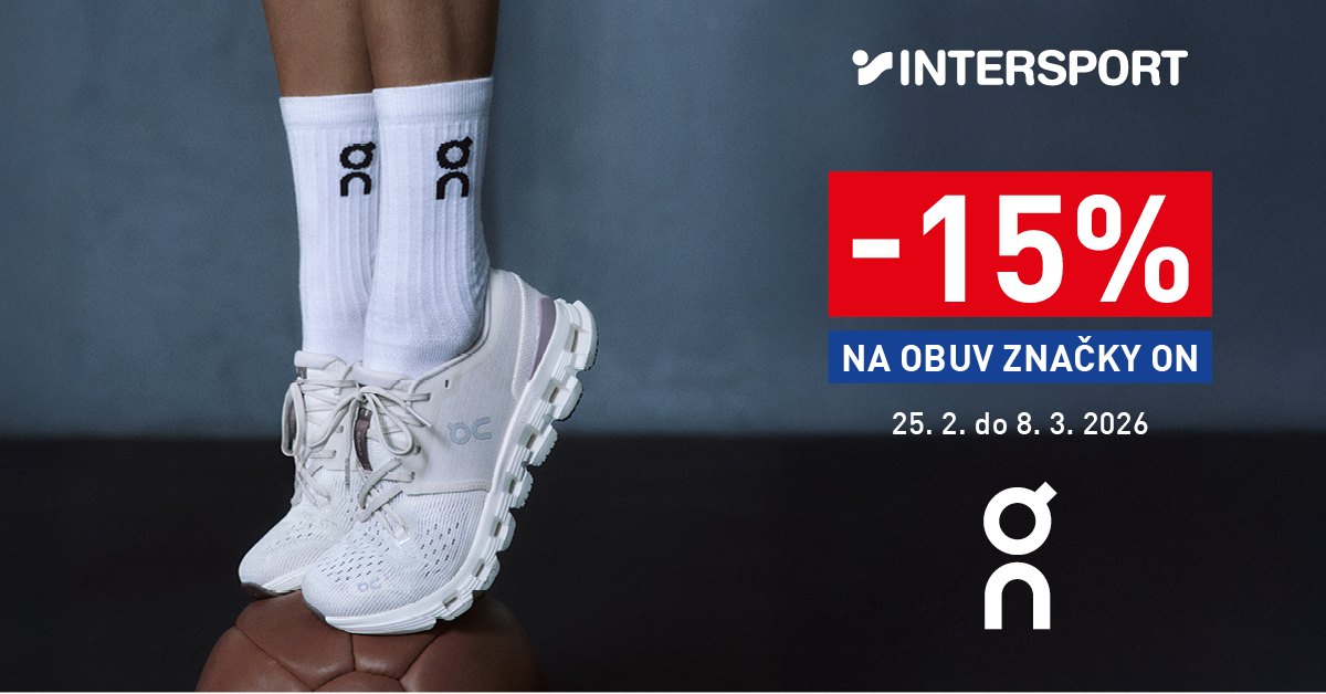 Sleva -15 % na obuv značky ON