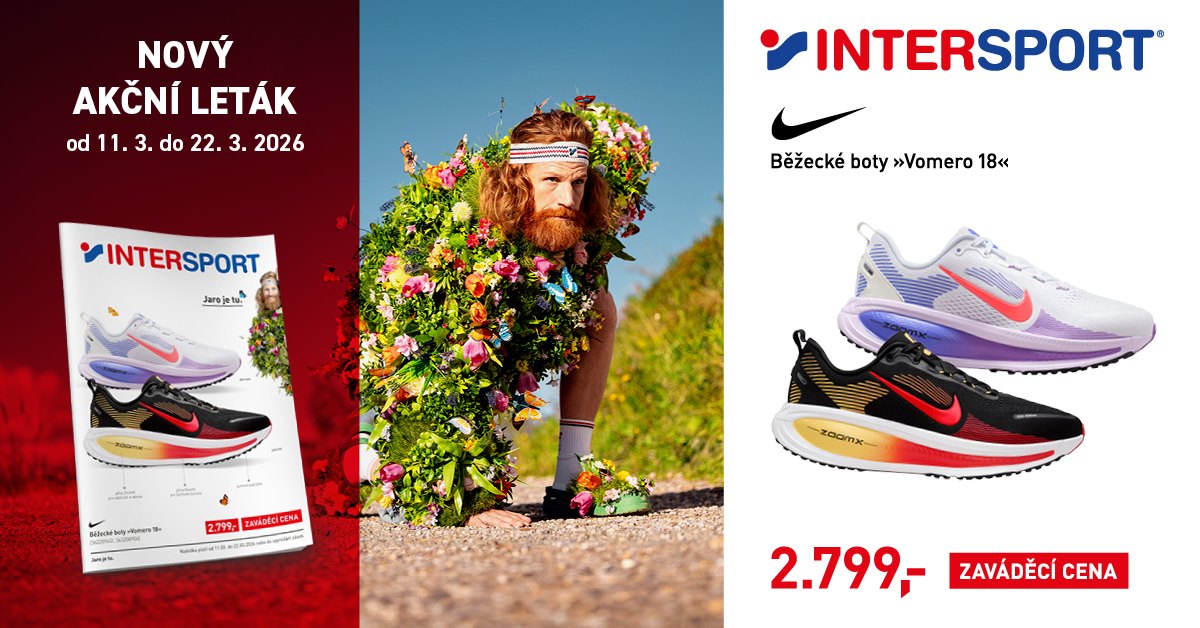 Nový akční leták INTERSPORT