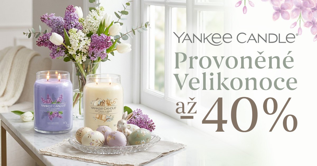 Provoněné Velikonoce až -40 %