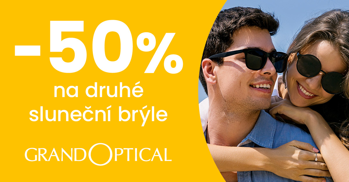 Sleva na druhé sluneční brýle