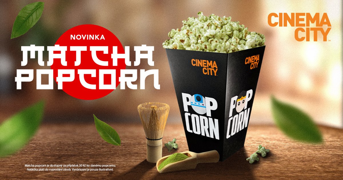 Matcha popcorn