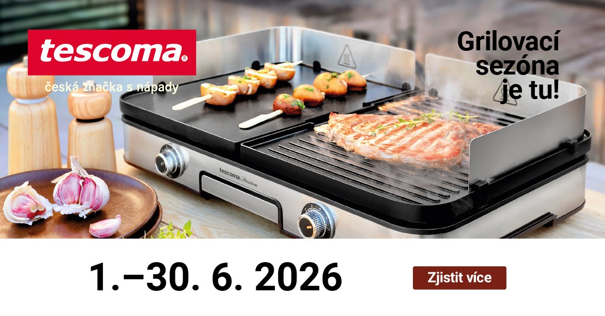 Grilovací sezóna je tu!