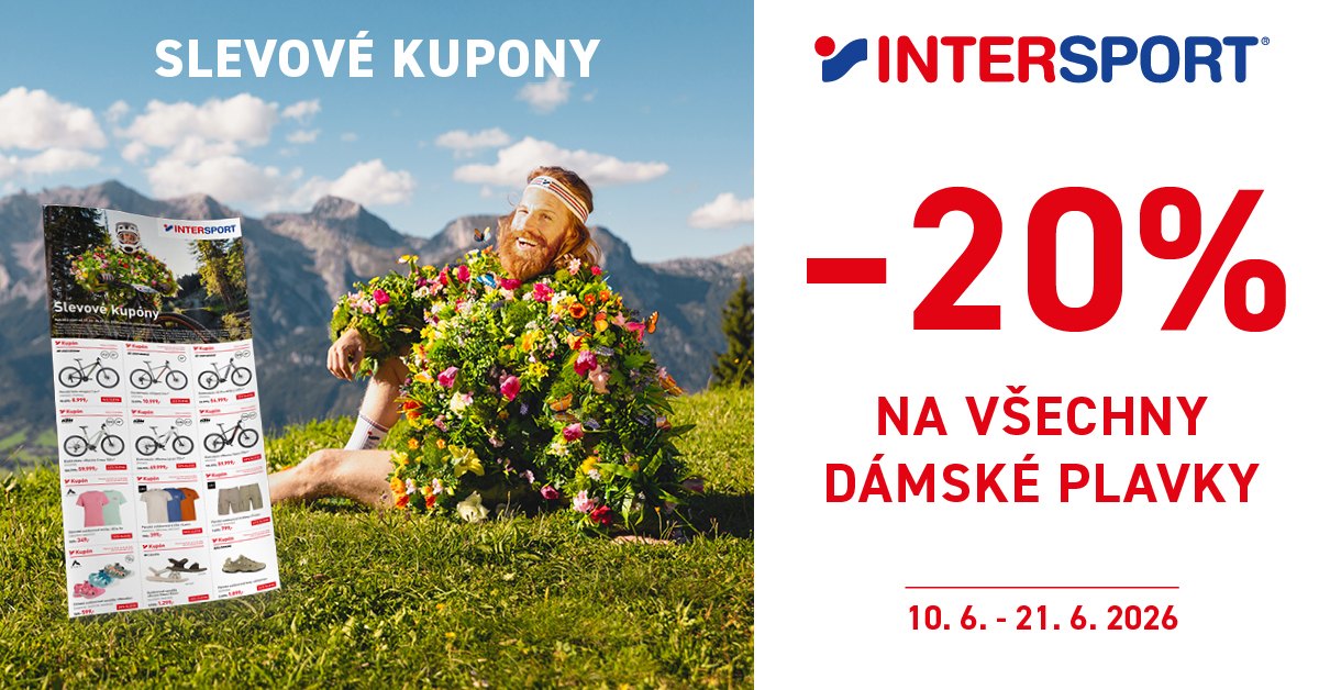 Slevové kupony INTERSPORT