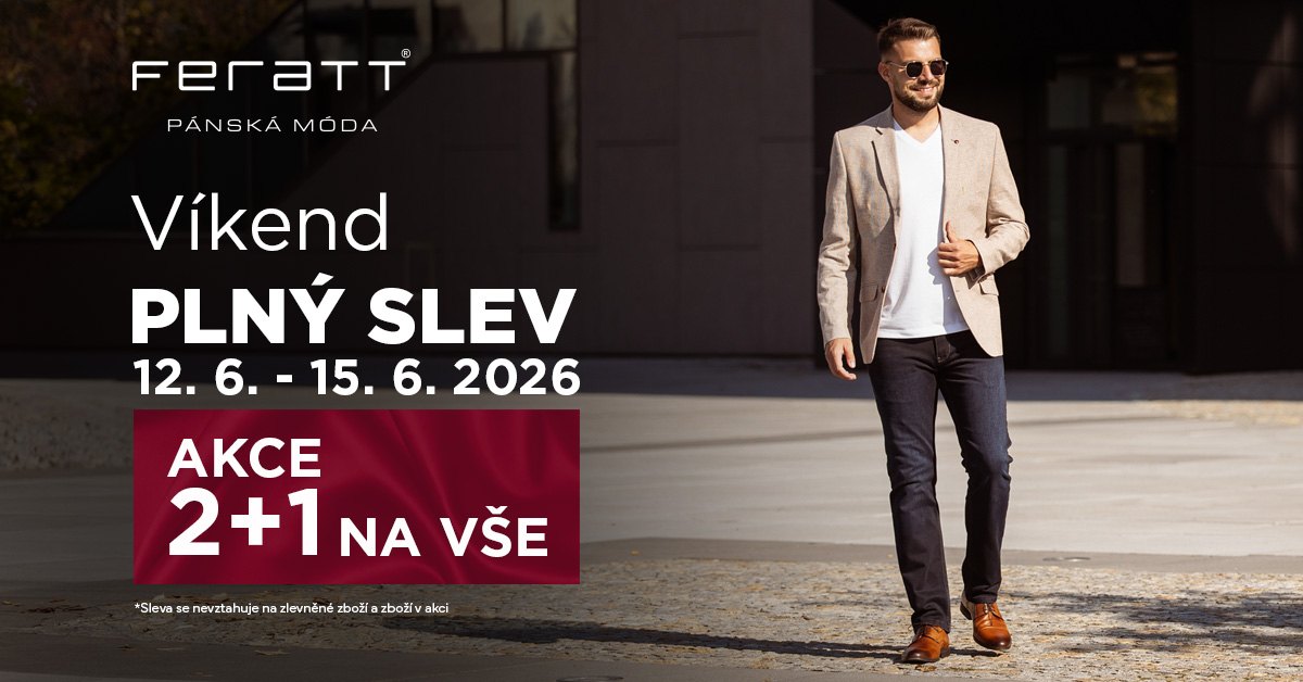 Víkend plný slev