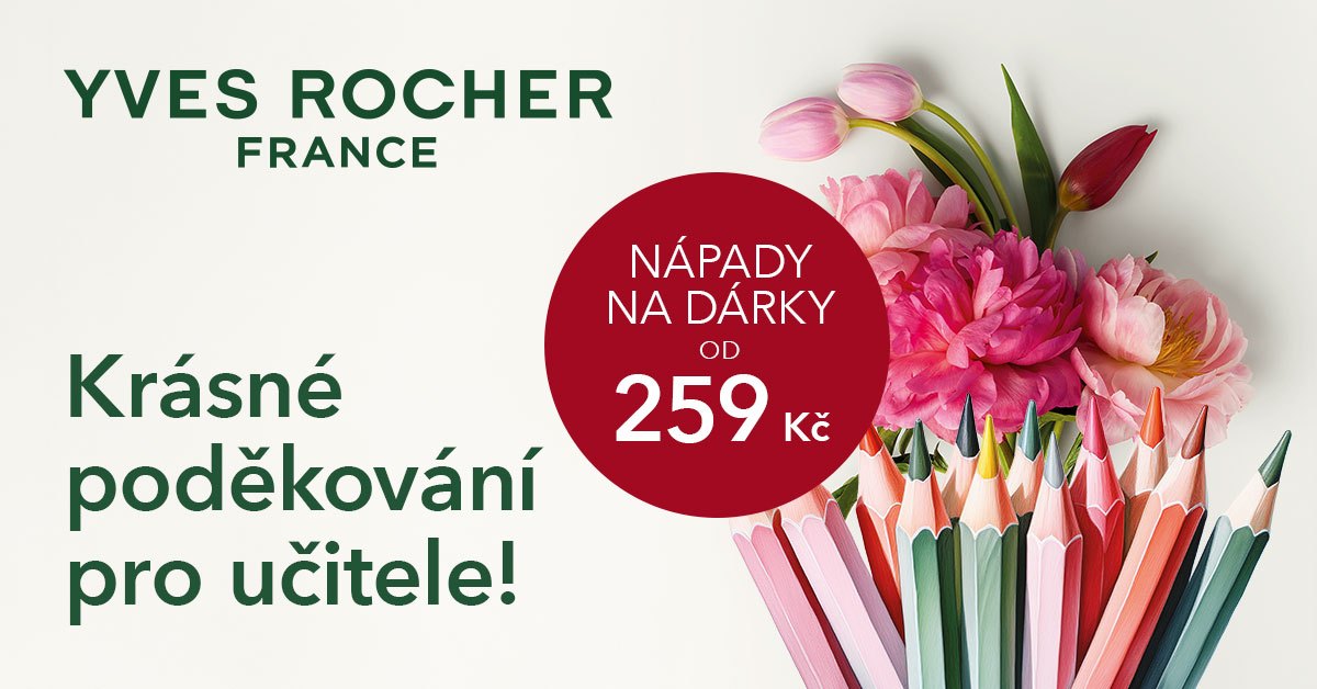 Krásné poděkování pro učitele