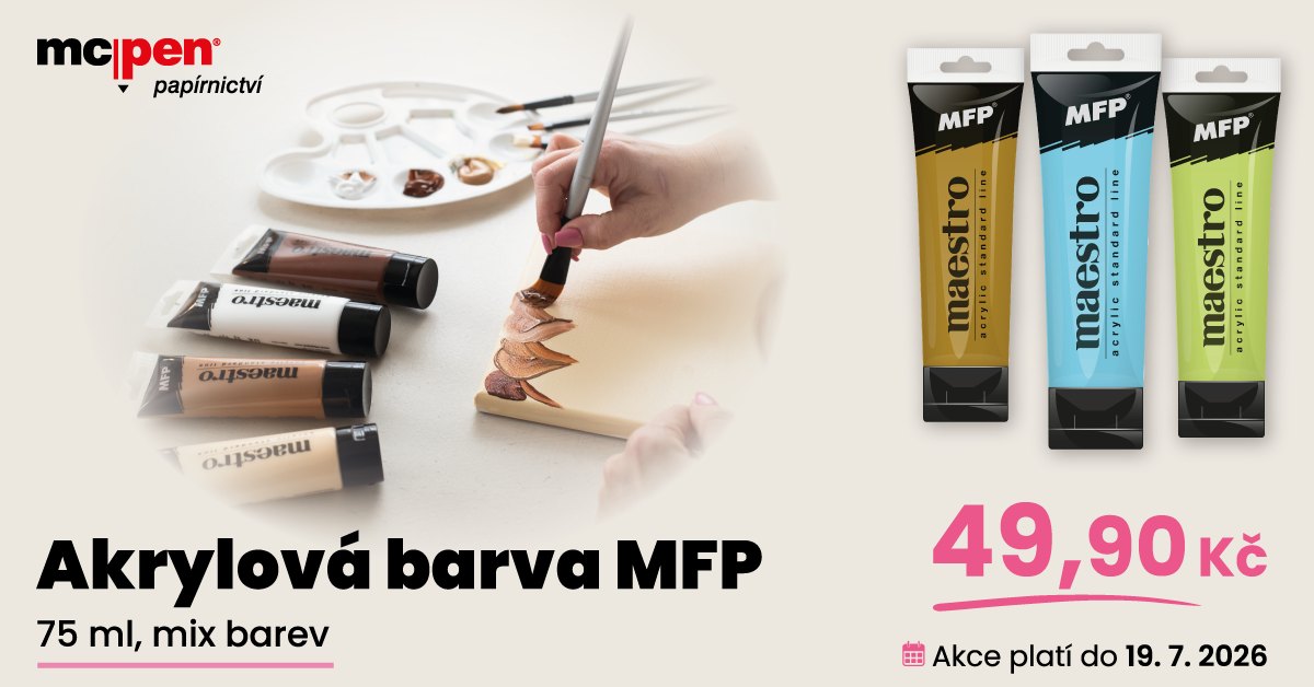 Akrylové barvy MFP Maestro