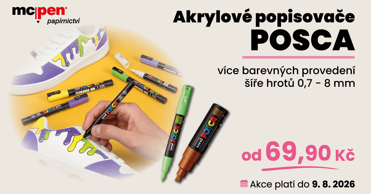 Akrylové popisovače POSCA