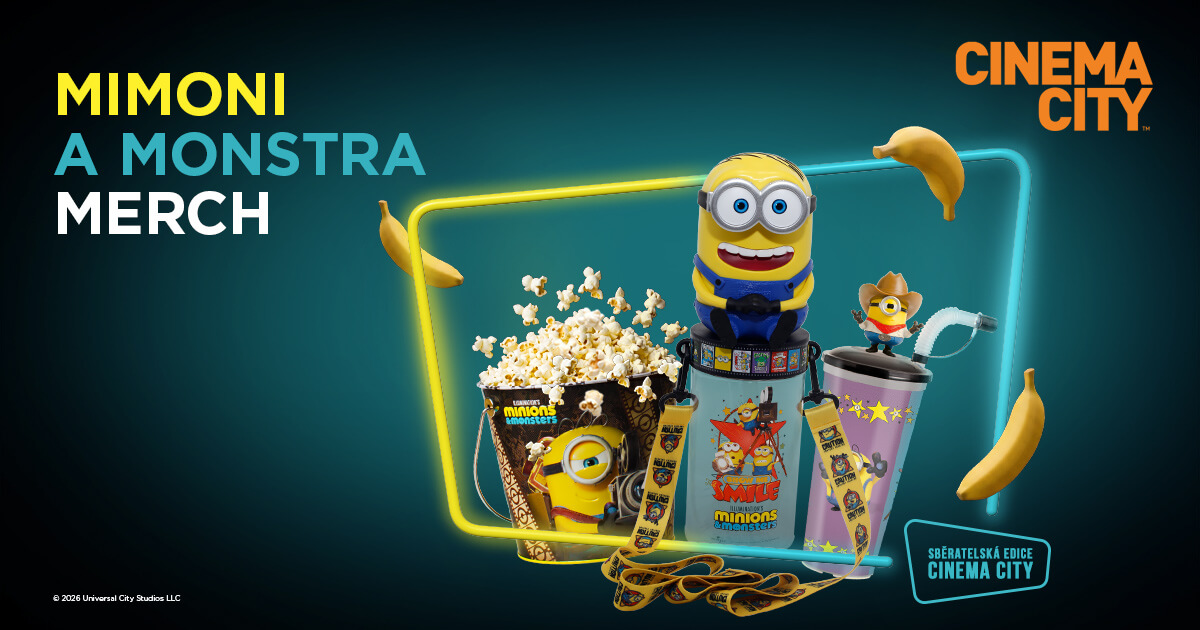 Mimoni a monstra merch
