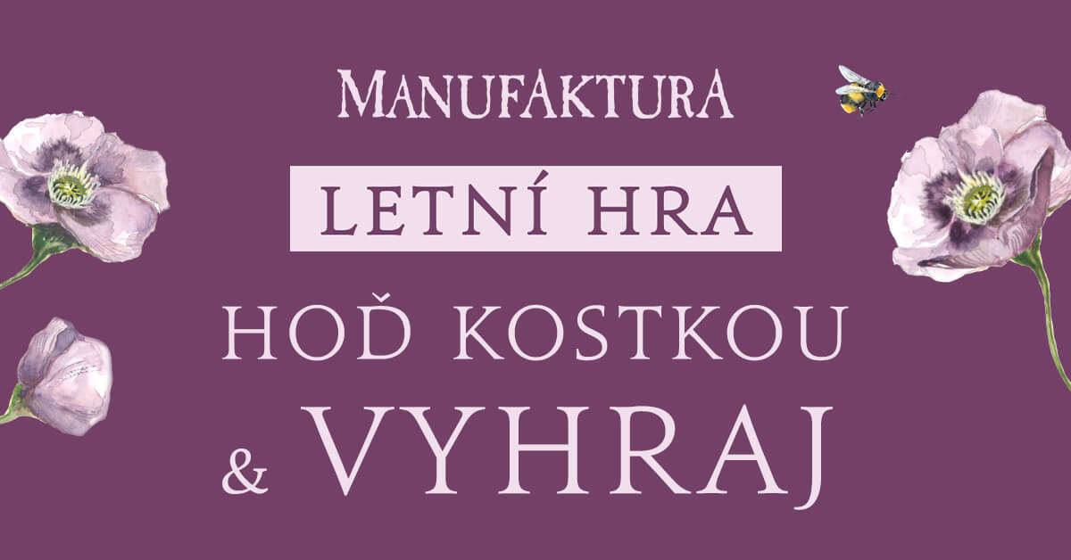 Letní hra v prodejně MANUFAKTURA