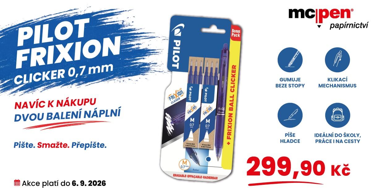 Dárek - Pilot FriXion Clicker
