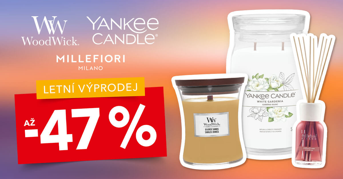 Letní výprodej v Yankee Candle