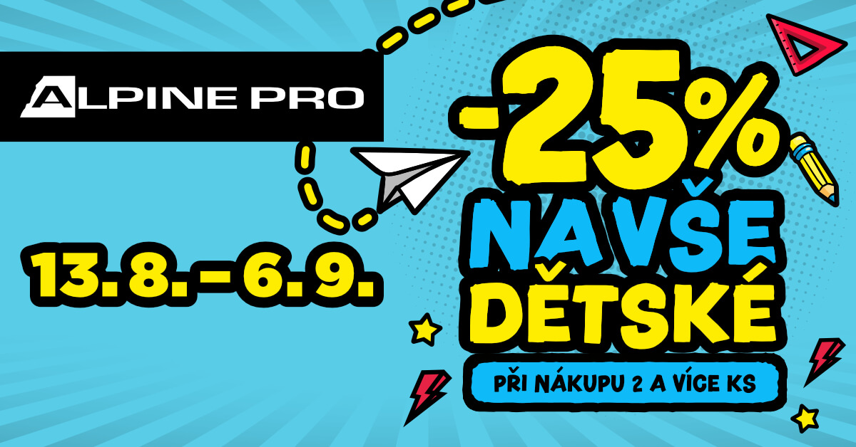 -25 % na vše dětské