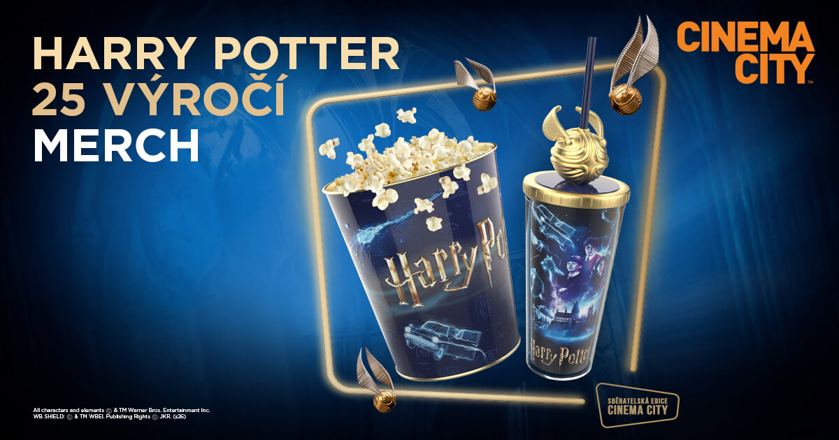 Merch Harry Potter - 25 výročí