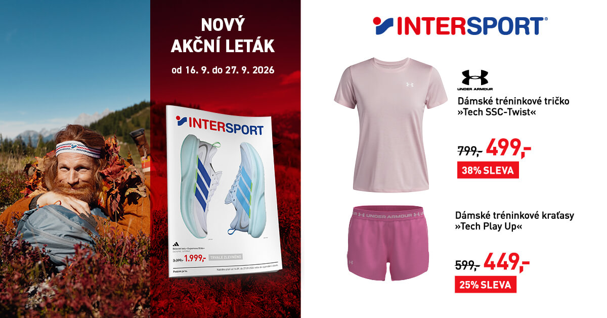 Nový akční leták INTERSPORT