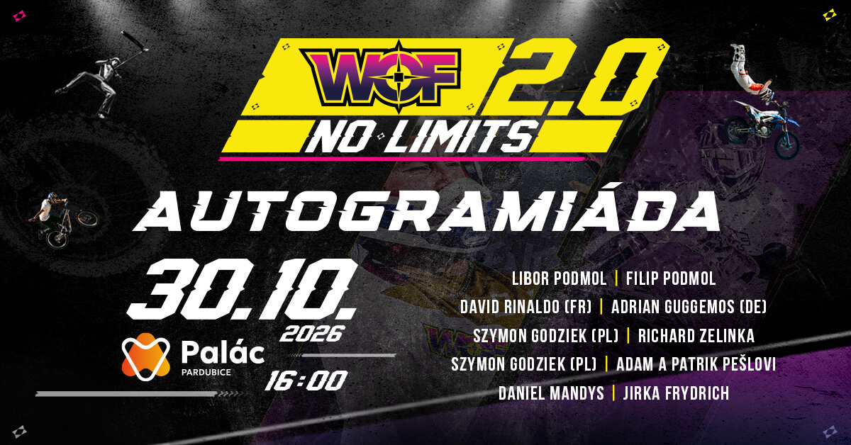 Autogramiáda WOF 2.0 NO LIMITS