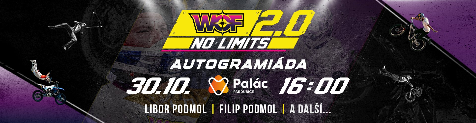 Autogramiáda WOF 2.0 NO LIMITS