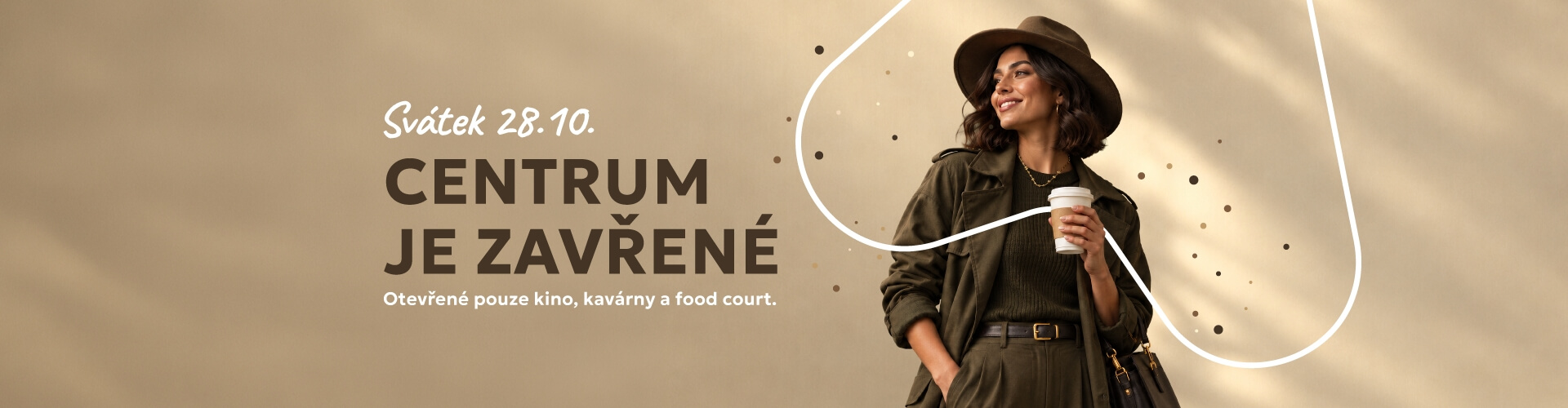 Sváteční otevírací doba 28. října
