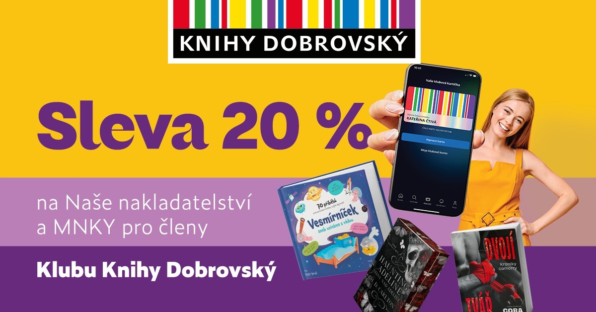 Sleva 20 % na Naše nakladatelství