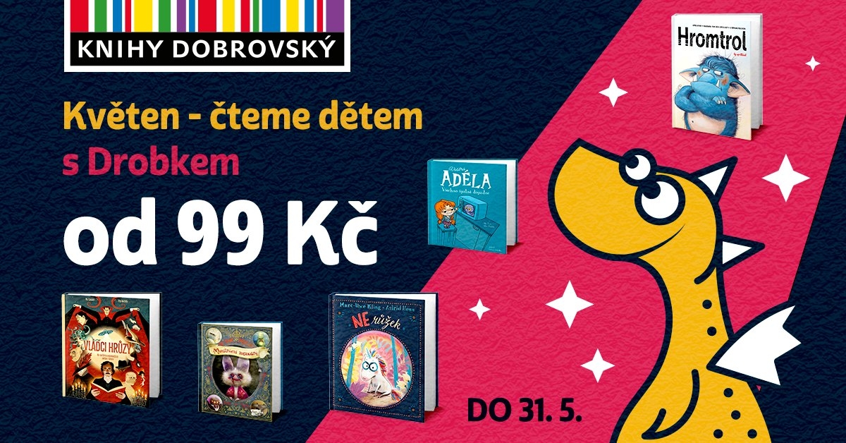 Čteme dětem s Drobkem od 99 Kč
