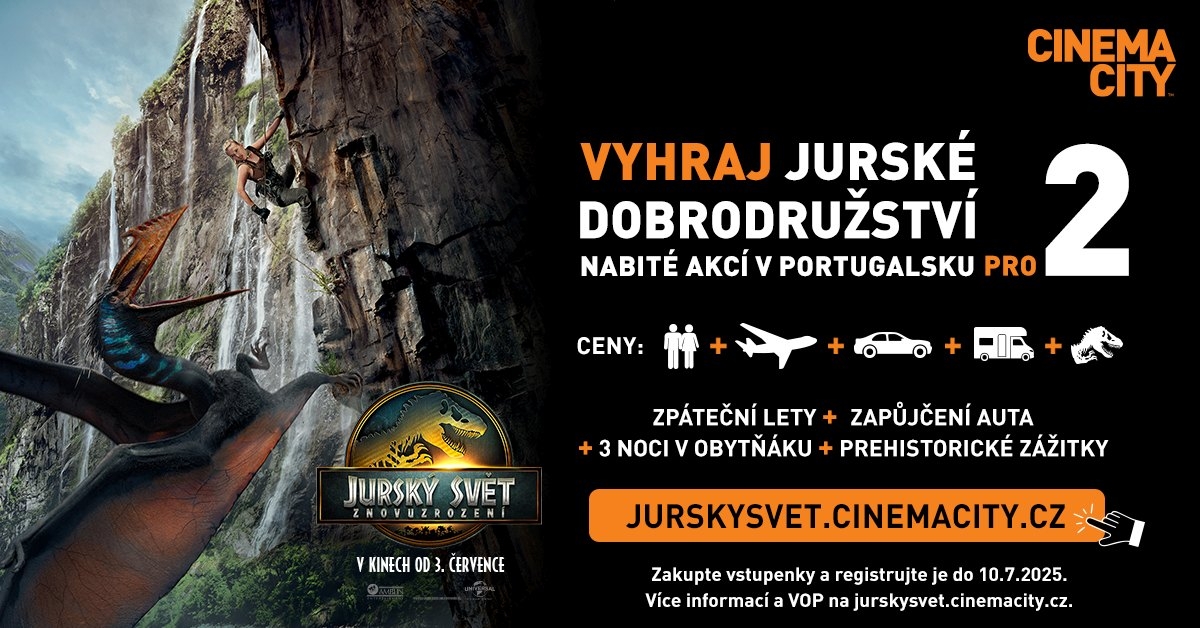 Vyhraj jurské dobrodružství